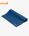 rutschfeste yogamatte everyday b mat naturkautschuk mat blau