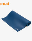 rutschfeste yogamatte b mat strong naturkautschuk blau