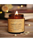 kerze Duft Jasmin Vanille Grapefruit Sandelholz