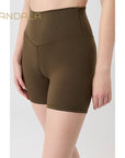Mandala Biker Shorts - emerald
