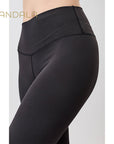 Mandala Monoprinted Tights - monochrome