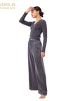 Mandala Travel Pants - grey