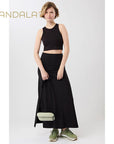 Mandala Athleisure Top - black