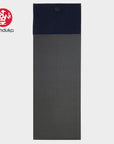 Manduka Yogitoes kleines Yoga Hand Tuch - midnight