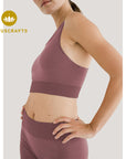 Seamless Bra-Top - mauve