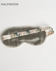 Halfmoon Schlafmaske aus Seide - Ink Wash