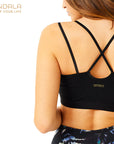 Mandala Slim Studio Bra - black