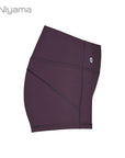Niyama Gym Shortie Yoga Short Tights dark purple