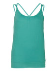 Yamadhi Yoga Spaghetti Top Bio-Baumwolle - Teal (Türkis)