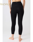 Mandala Best Cropped Legging - black