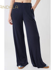Mandala Cozy Wool Pants - night sky