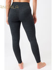 Mandala Monoprinted Tights - anthra