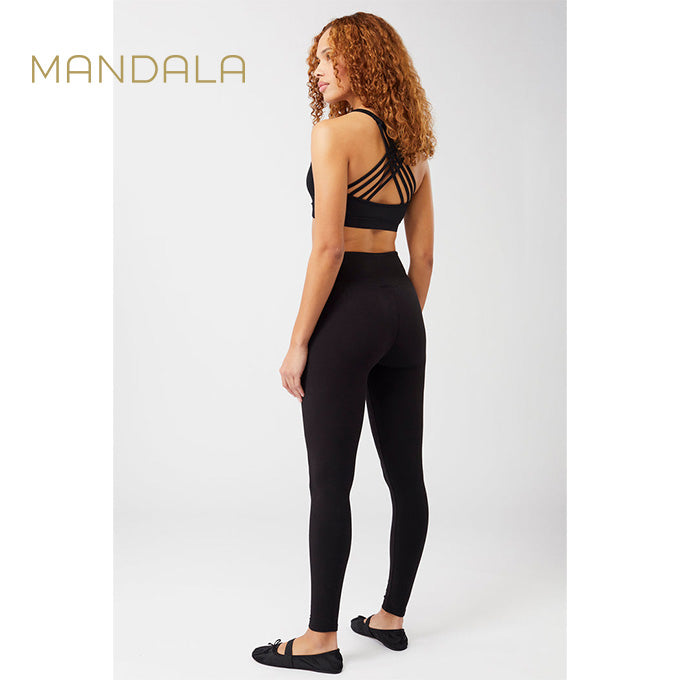Mandala New Wrap Legging - black