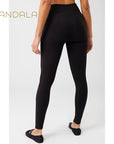 Mandala New Wrap Legging - black