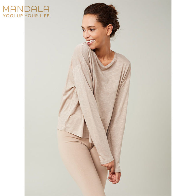 Mandala Open Back Shirt - jupiter
