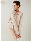 Mandala Open Back Shirt - jupiter