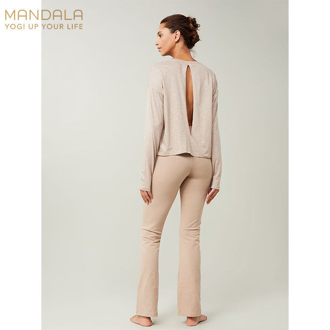 Mandala Open Back Shirt - jupiter