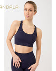 Mandala Sports Bra - night sky