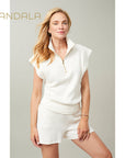 Mandala Vest Coco - white