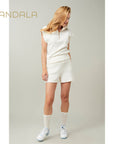Mandala Vest Coco - white