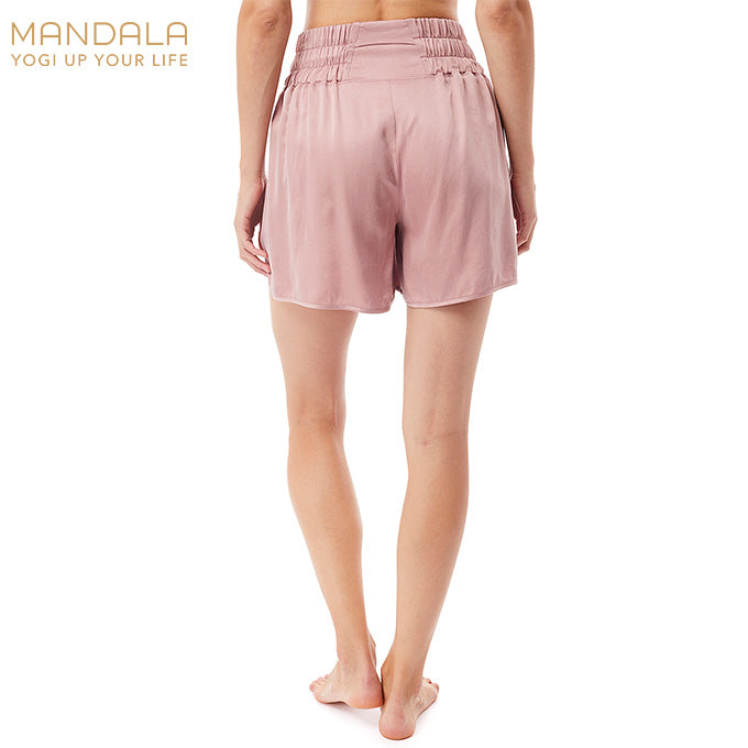 Mandala Vegan Short Pants - nude