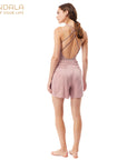 Mandala Vegan Short Pants - nude