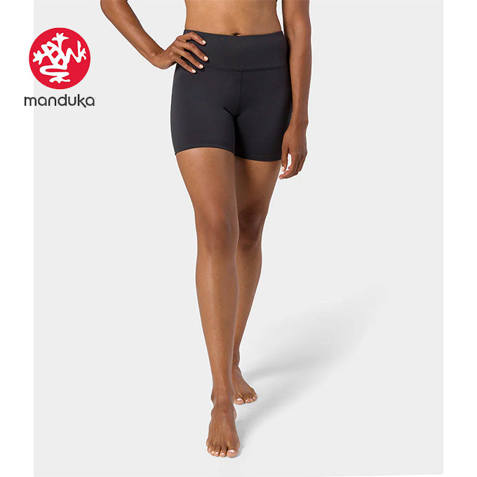Manduka Dhara Shorts - Phantom heather