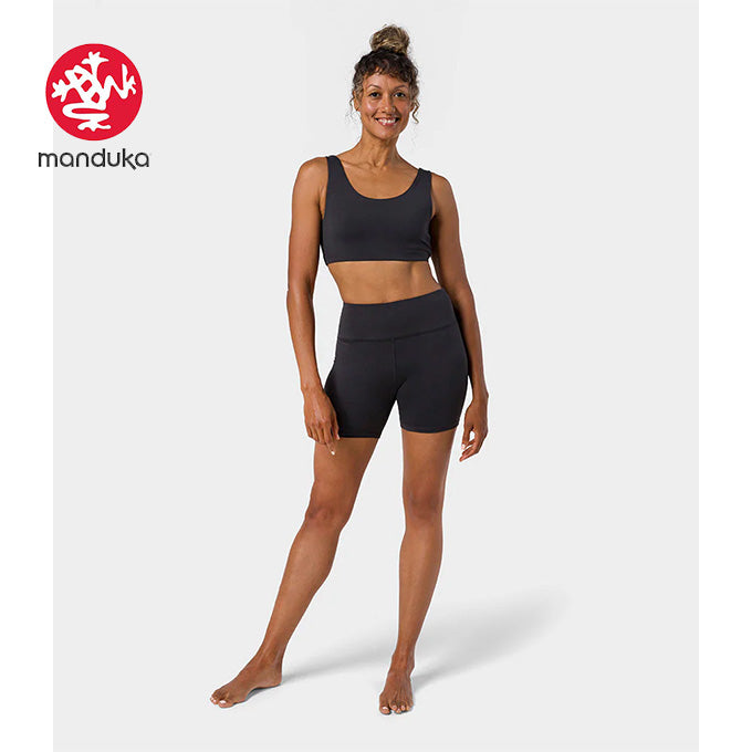 Manduka Dhara Shorts - Phantom heather