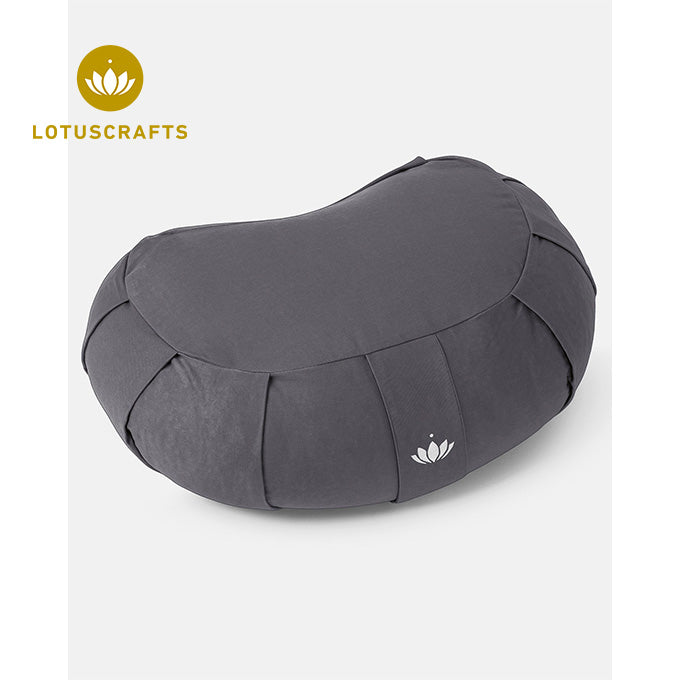 Yogakissen Halbmond Siddha Lotuscrafts Zen Bio
