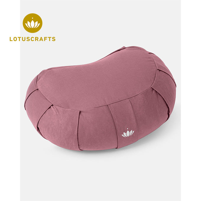Yogakissen Halbmond Siddha Lotuscrafts Zen Bio