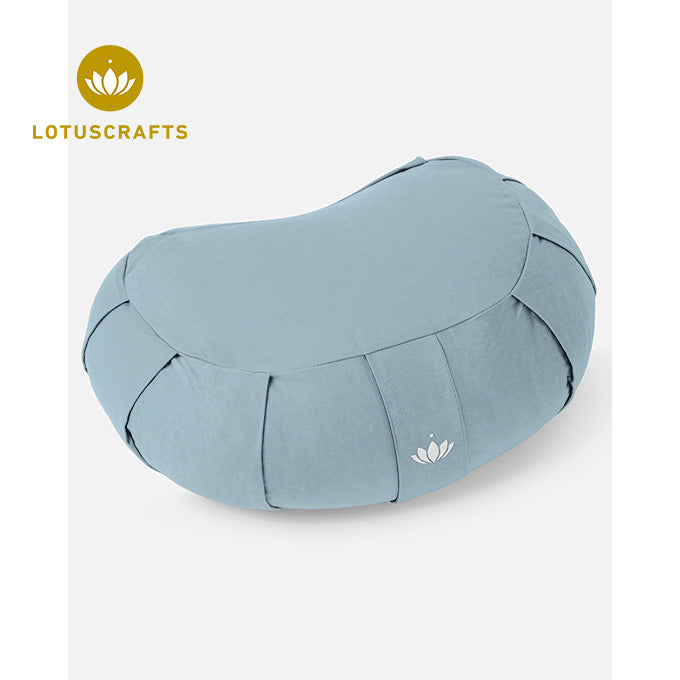 Yogakissen Halbmond Siddha Lotuscrafts Zen Bio