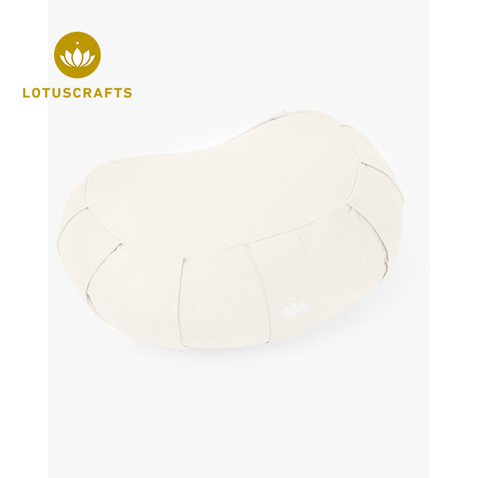 Yogakissen Halbmond Siddha Lotuscrafts Zen Bio