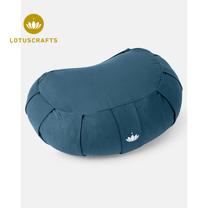 Yogakissen Halbmond Siddha Lotuscrafts Zen Bio