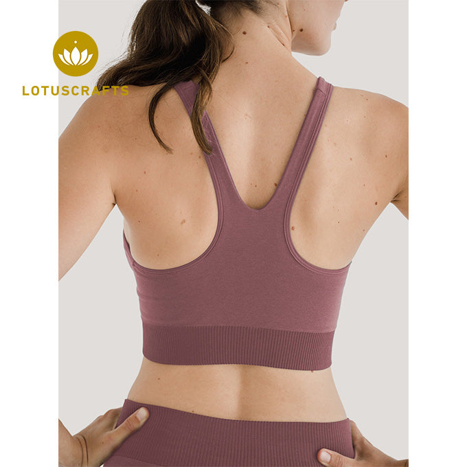 Seamless Bra-Top - mauve