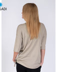 Magadi Sweater Sara - Taupe