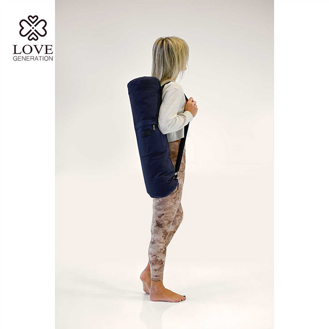 yoga mattentasche love generation dunkelblau