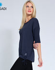 Magadi Yoga Shirt SARA - Navy