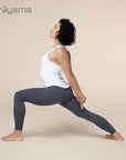 Niyama Crossed Back Tank Top - white